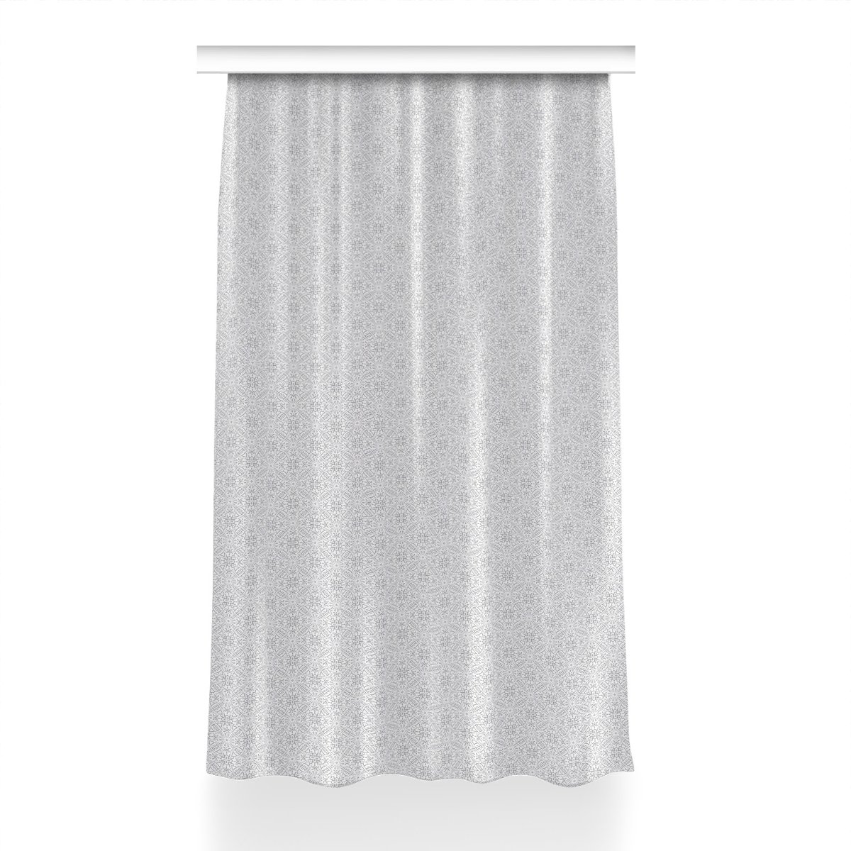 Gotowa zasłona na taśmę 150x240 Kwiatowy ornament, Fabricsy