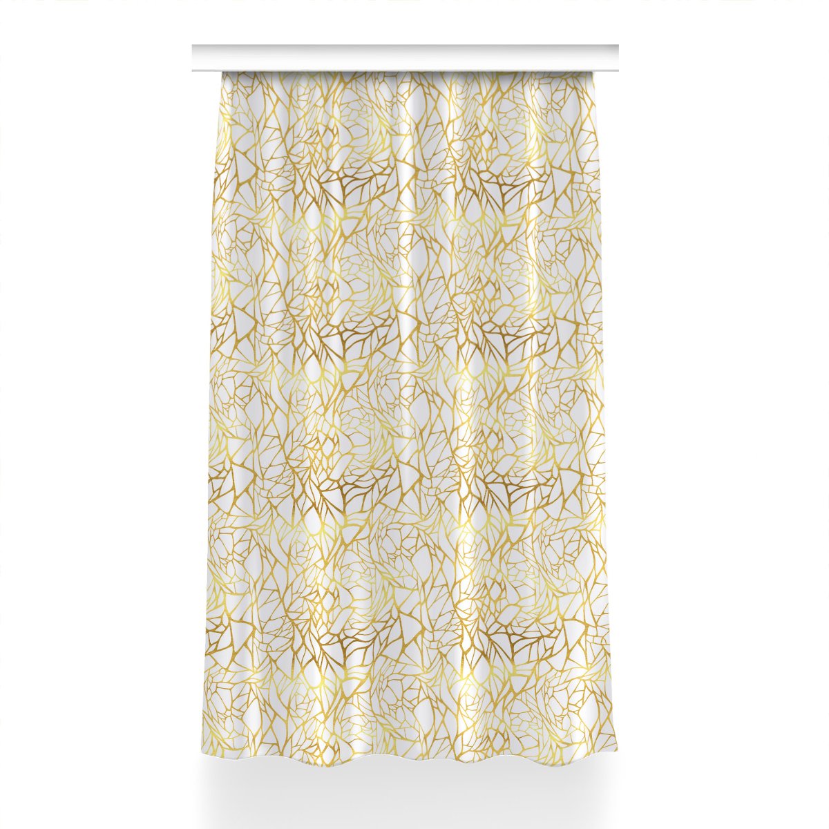 Gotowa zasłona z nadrukiem 150x240 Złoty ornament, Fabricsy