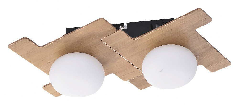 Rabalux Norwood Brąz | Biały LED 6W 3000K Lampa sufitowa 6918 6918