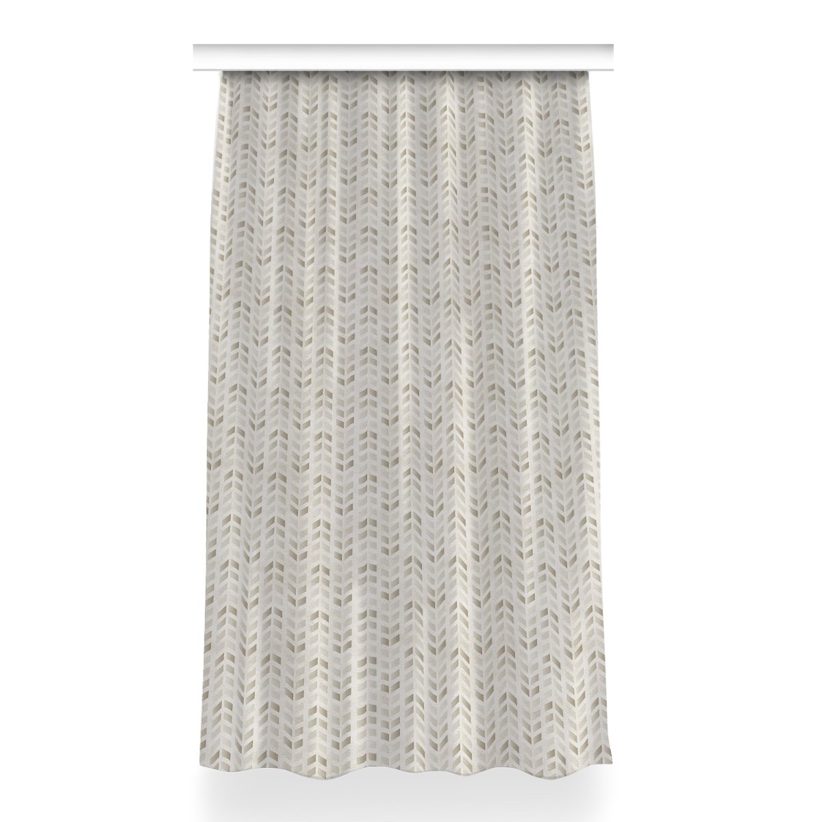 Kolorowa zasłona z nadrukiem Złote wektory 150x260, Fabricsy