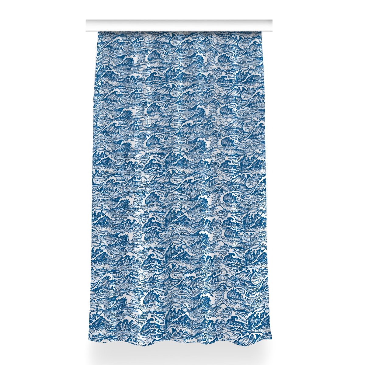 Gotowa zasłona na kółka Sztorm do pokoju 150x260, Fabricsy