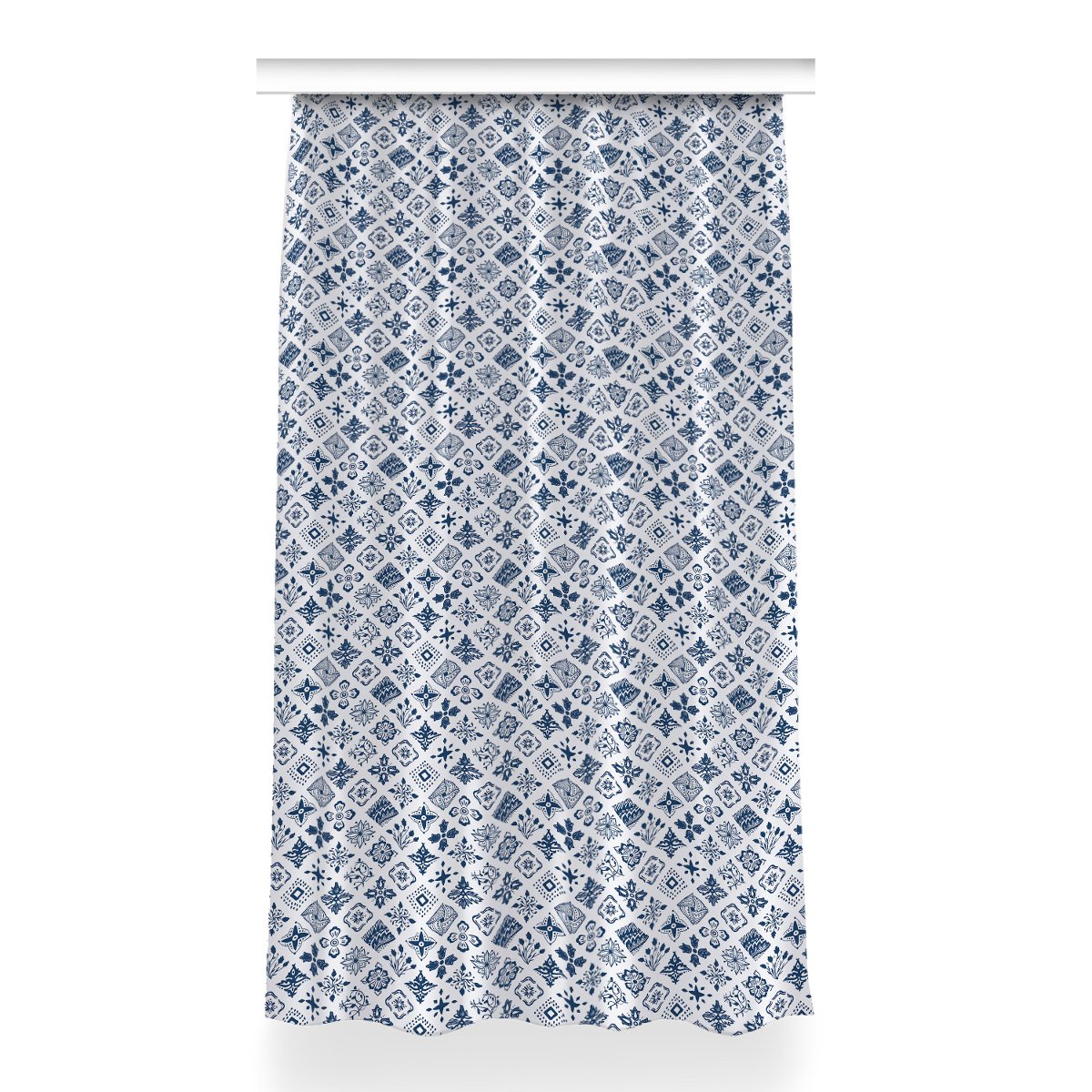 Klasyczna zasłona kolory Marokański wzór 150x260, Fabricsy