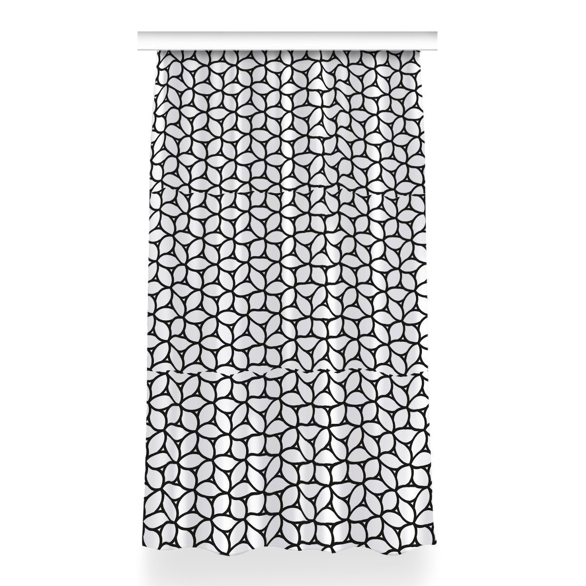 Gotowa zasłona Kształty geometryczne dekor 150x260, Fabricsy