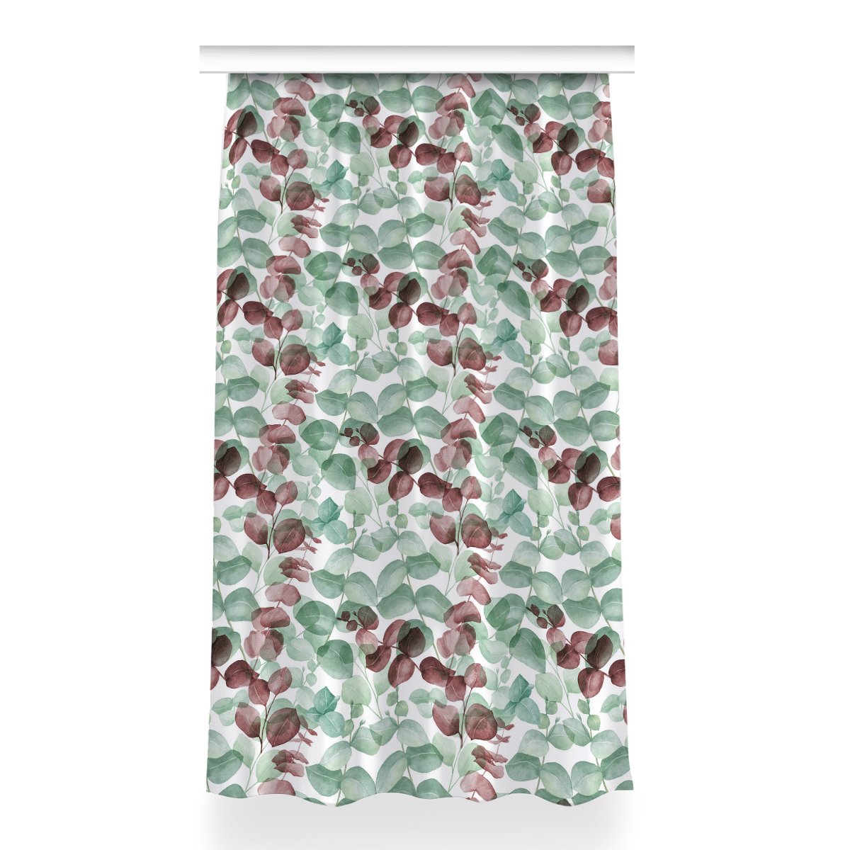 Gotowa zasłona Kwiatowy wzór do salonu 150x260 cm, Fabricsy