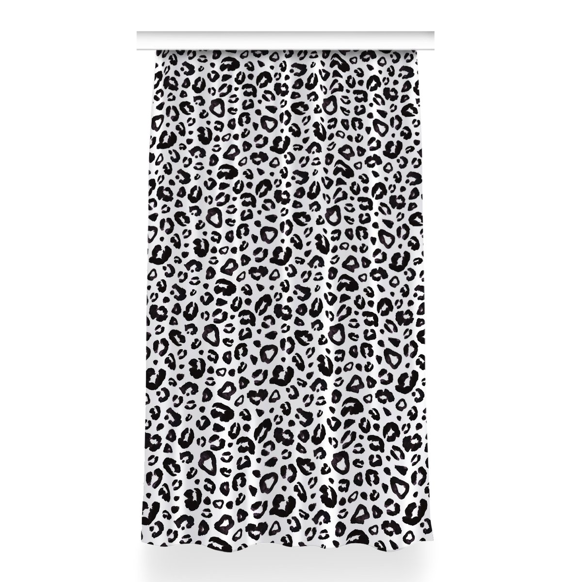 Gotowa zasłona z nadrukiem Odciski kopyt 150x260, Fabricsy