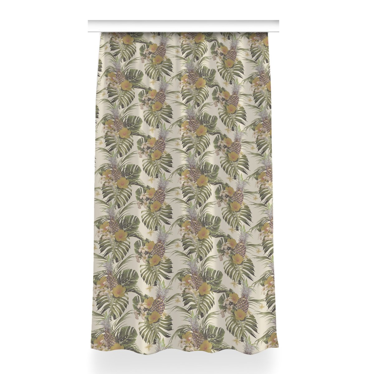 Klasyczna zasłona kolory Ananasy do salonu 150x260, Fabricsy
