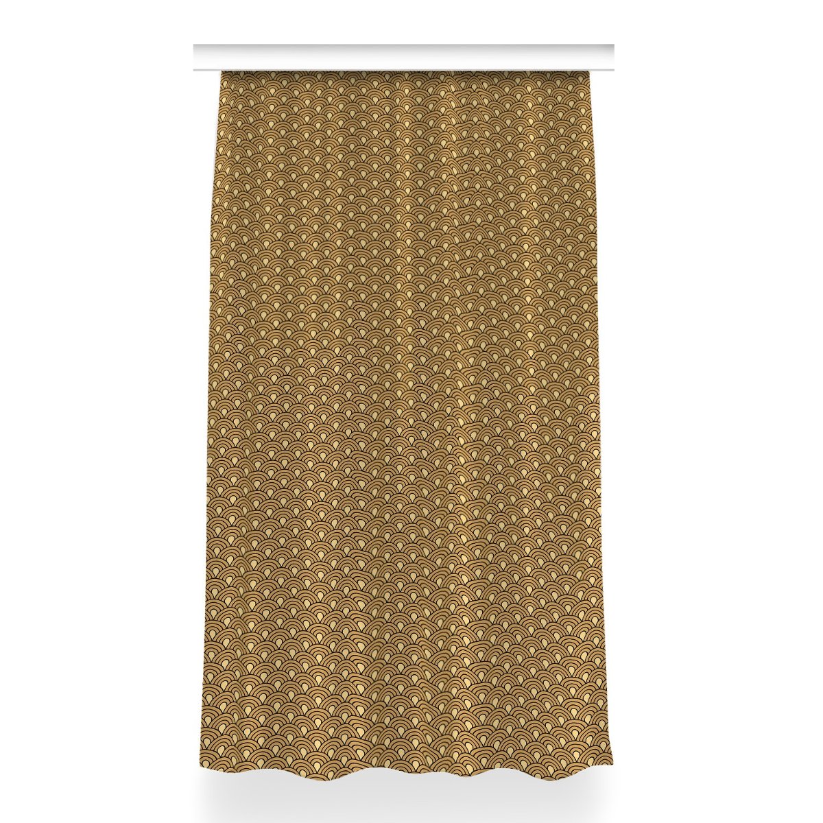 Gotowa zasłona na kółka Sztuka vintage 150x260 cm, Fabricsy