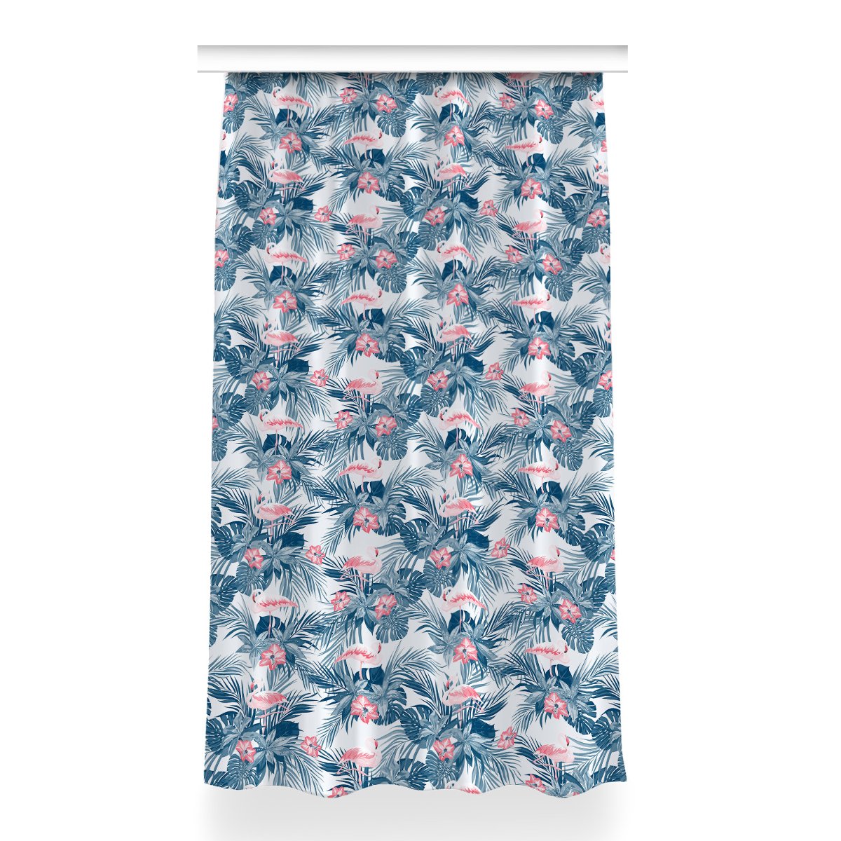 Klasyczna zasłona kolory Tropikalne ptaki 150x260, Fabricsy