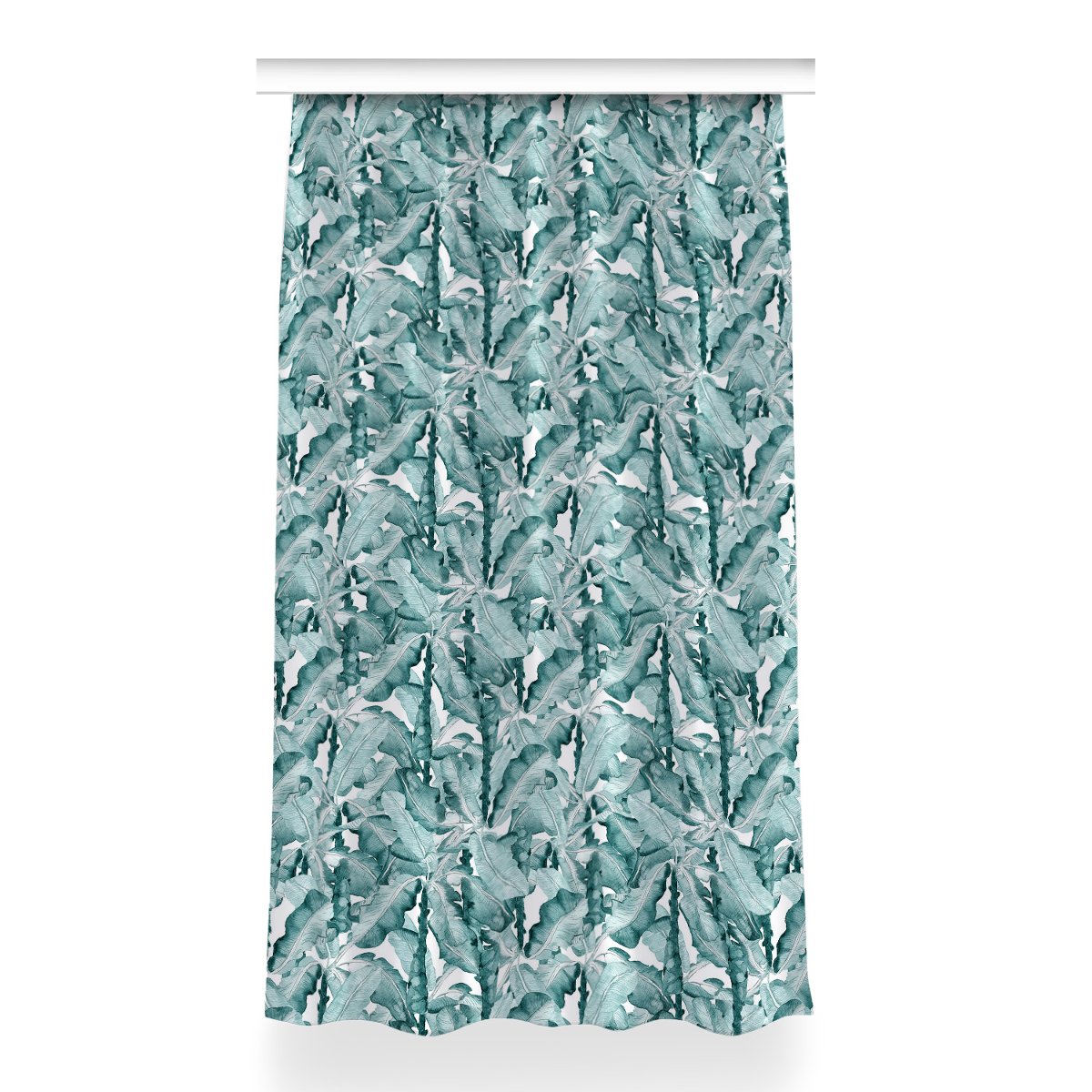 Gotowa zasłona z grafiką Liście bananowca 150x260, Fabricsy