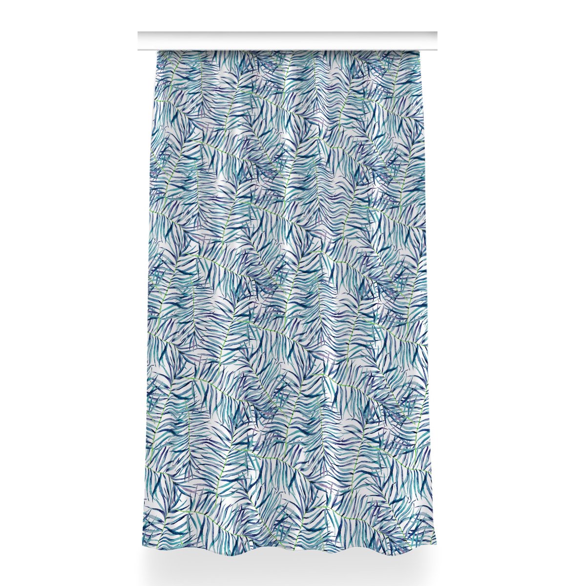 Gotowa zasłona na taśmę 150x260 Egzotyczne liście, Fabricsy