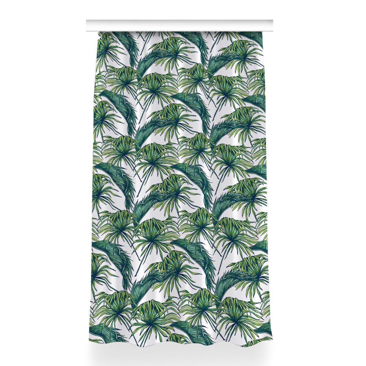 Gotowa zasłona do salonu 150x260 Ogród botaniczny, Fabricsy