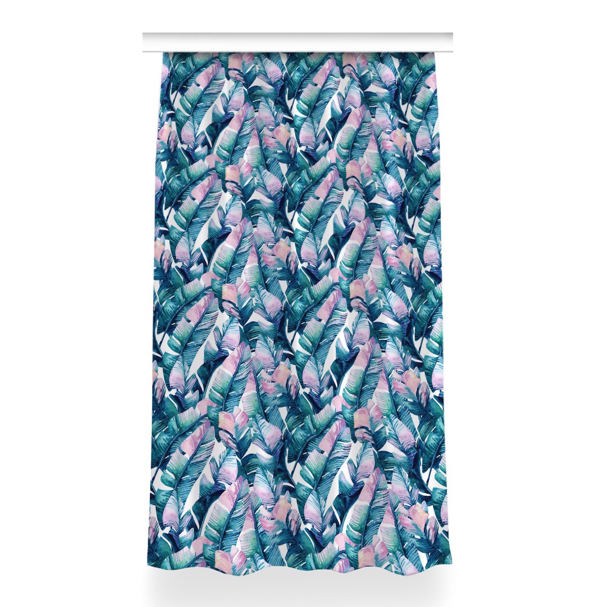 Klasyczna zasłona kolory 150x260 cm Tęczowe Liście, Fabricsy
