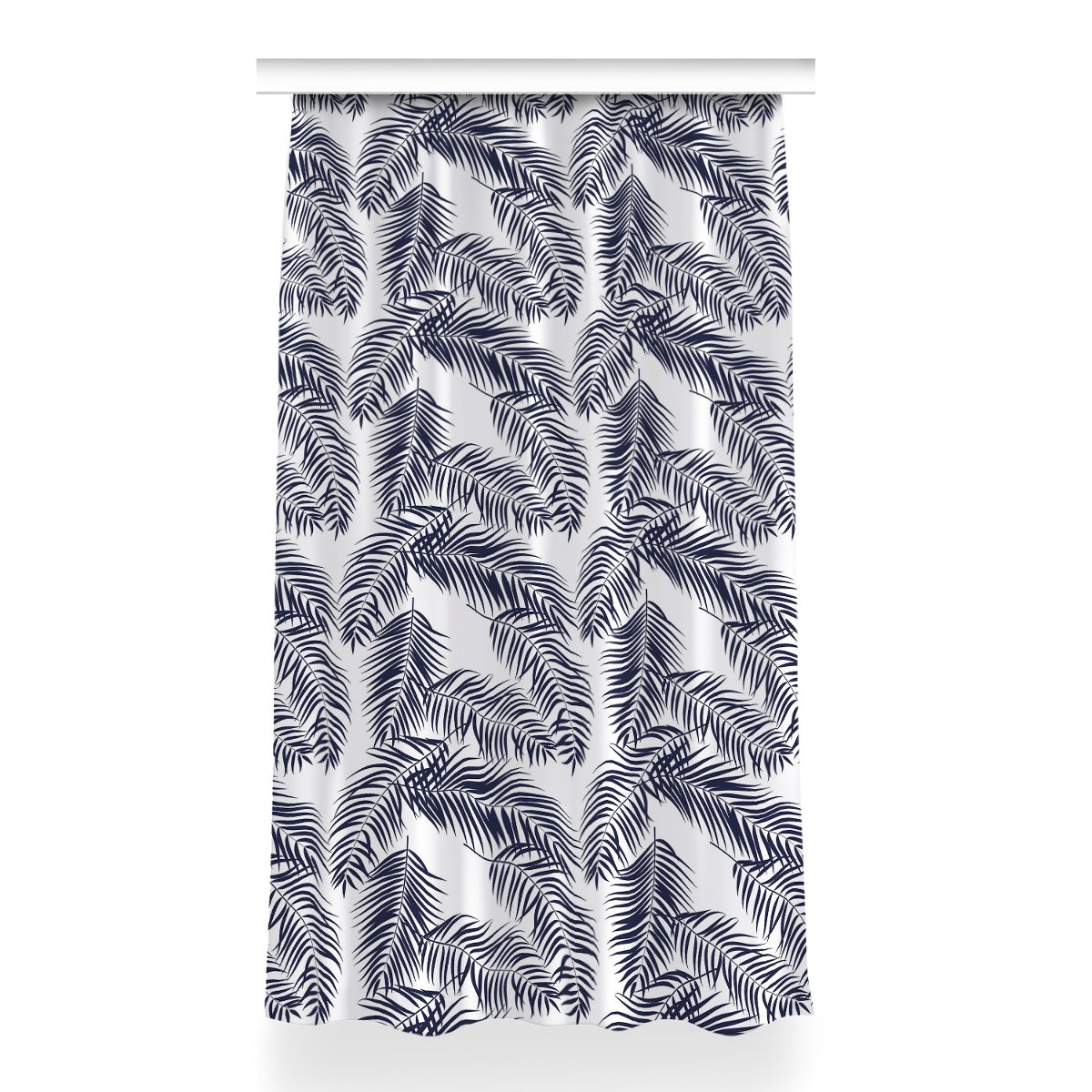 Klasyczna zasłona kolory 150x260 Tropikalna Palma, Fabricsy