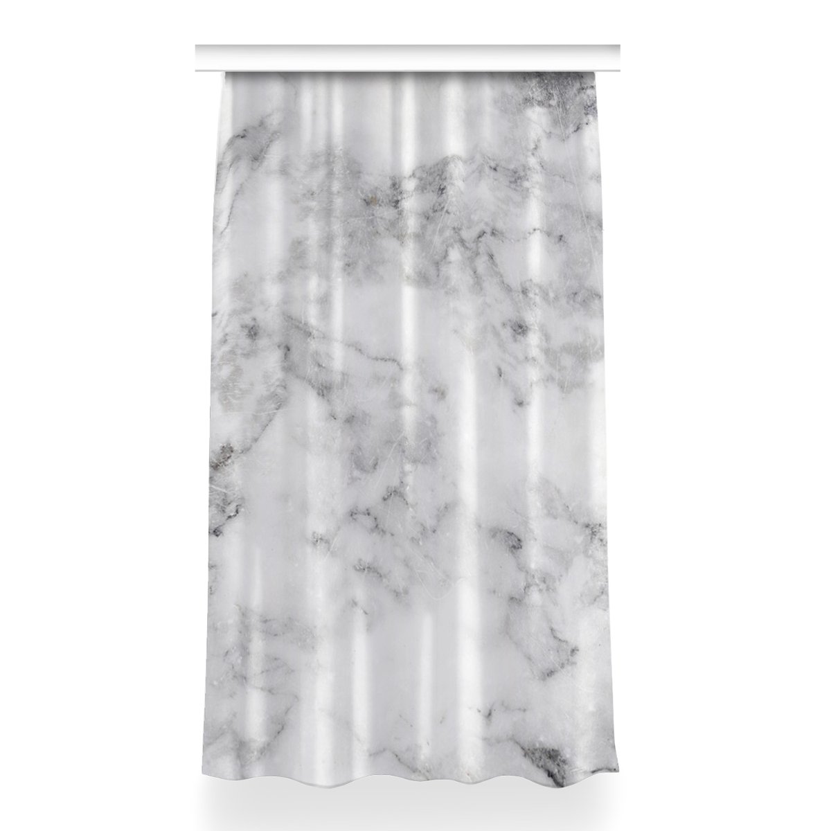 Klasyczna zasłona kolory wzór 150x260 Biały marmur, Fabricsy