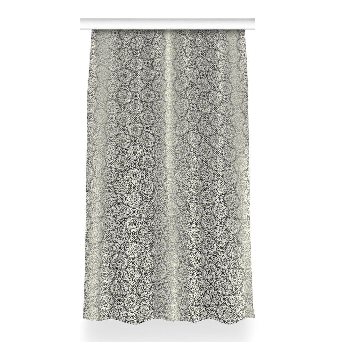 Zasłona z nadrukiem gotowa 150x260 Kwiatowy wzór, Fabricsy