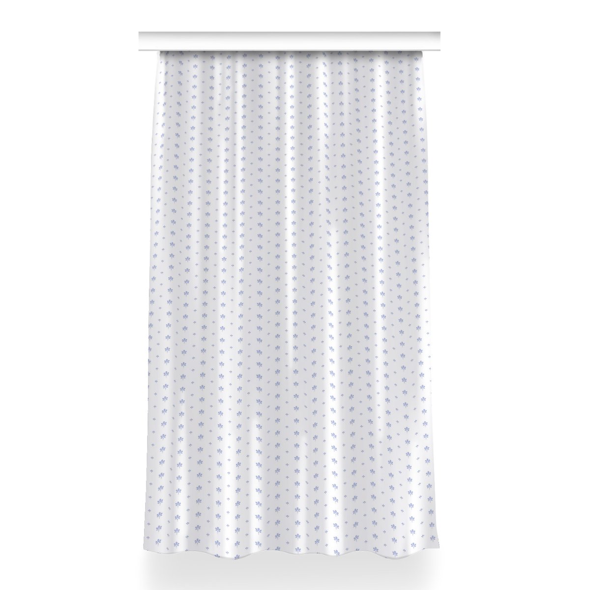 Gotowa zasłona z nadrukiem 150x260 Kwiatowy wzór, Fabricsy