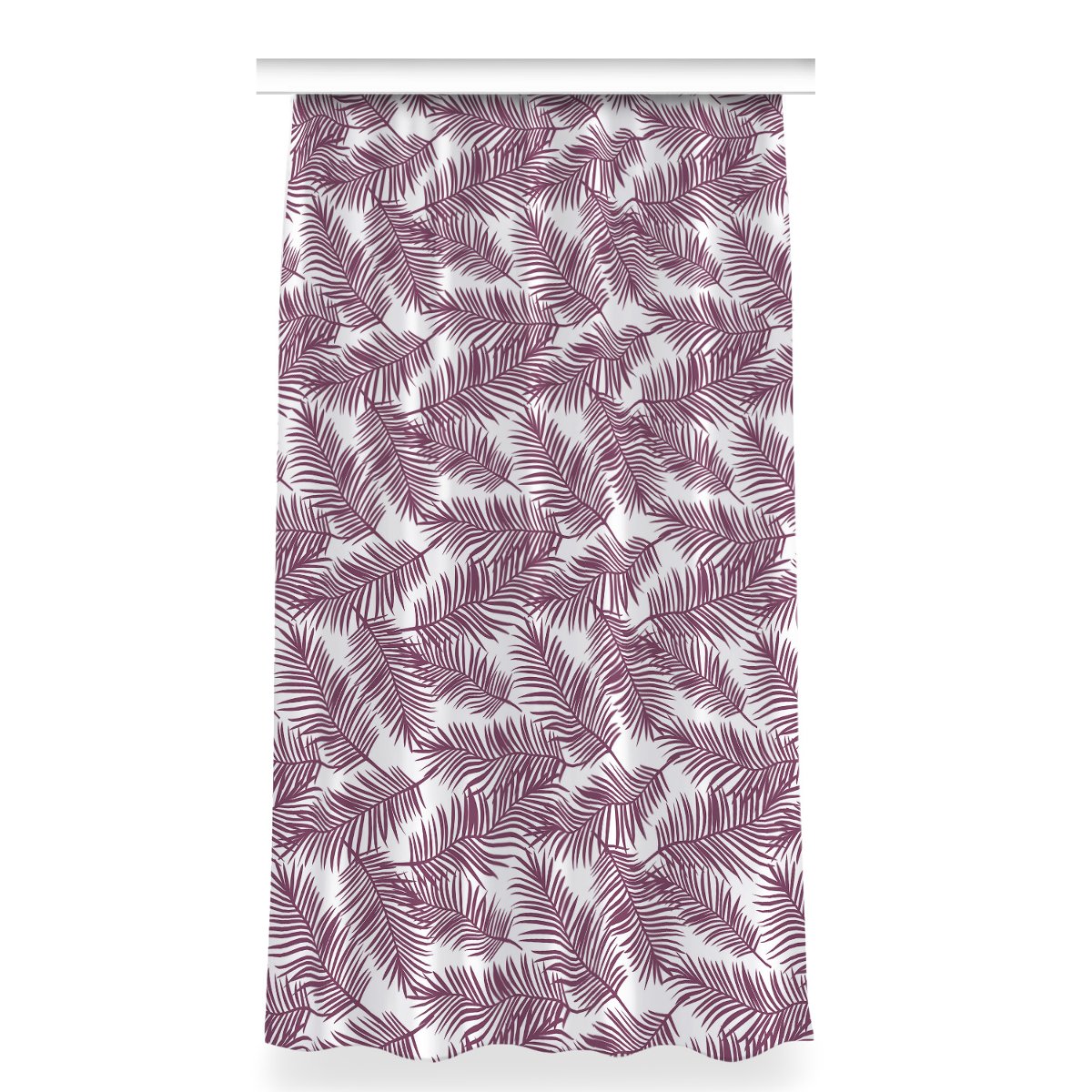 Klasyczna zasłona kolory 150x280 Purpurowe liście, Fabricsy