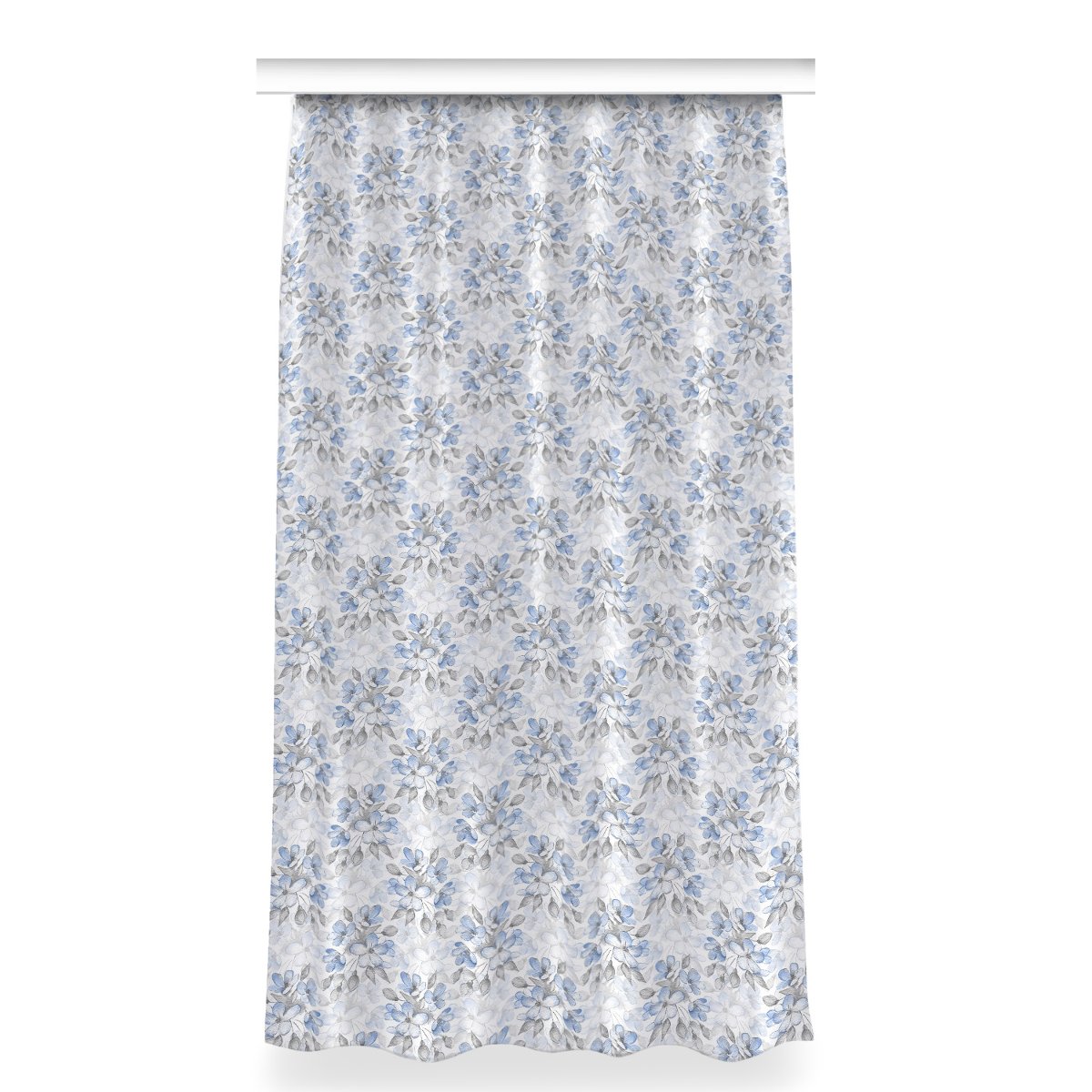 Zasłona z grafiką kolory do pokoju 150x280 Kwiaty, Fabricsy