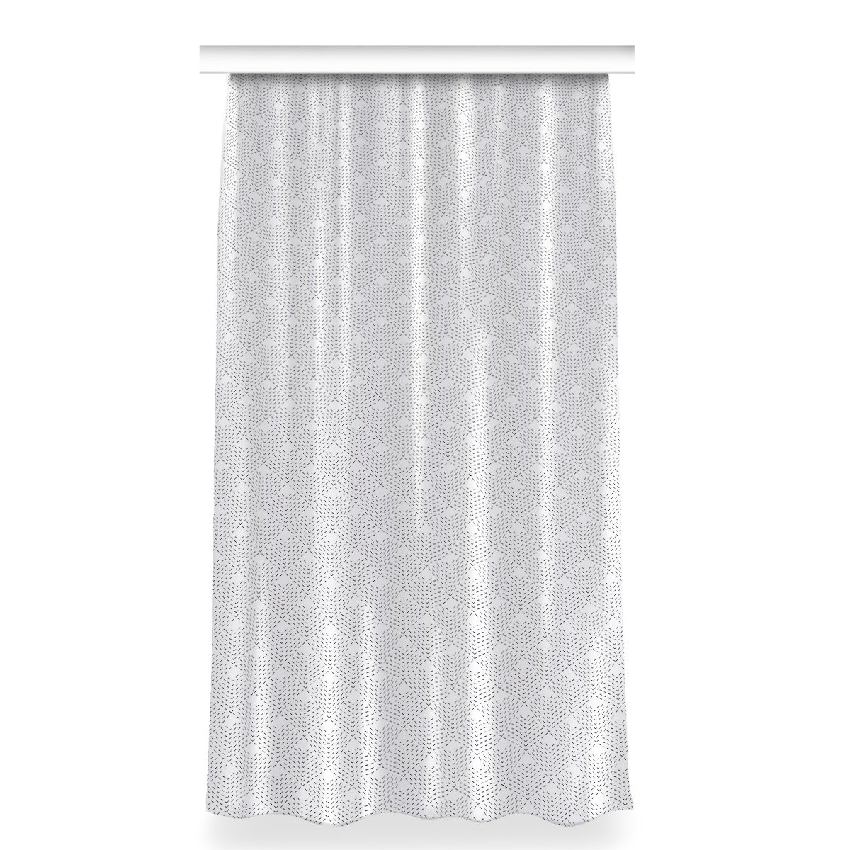 Gotowa zasłona na taśmę 150x280 Wzór geometryczny, Fabricsy