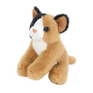 Maskotka Kot siedzący brązowy 13 cm Beppe