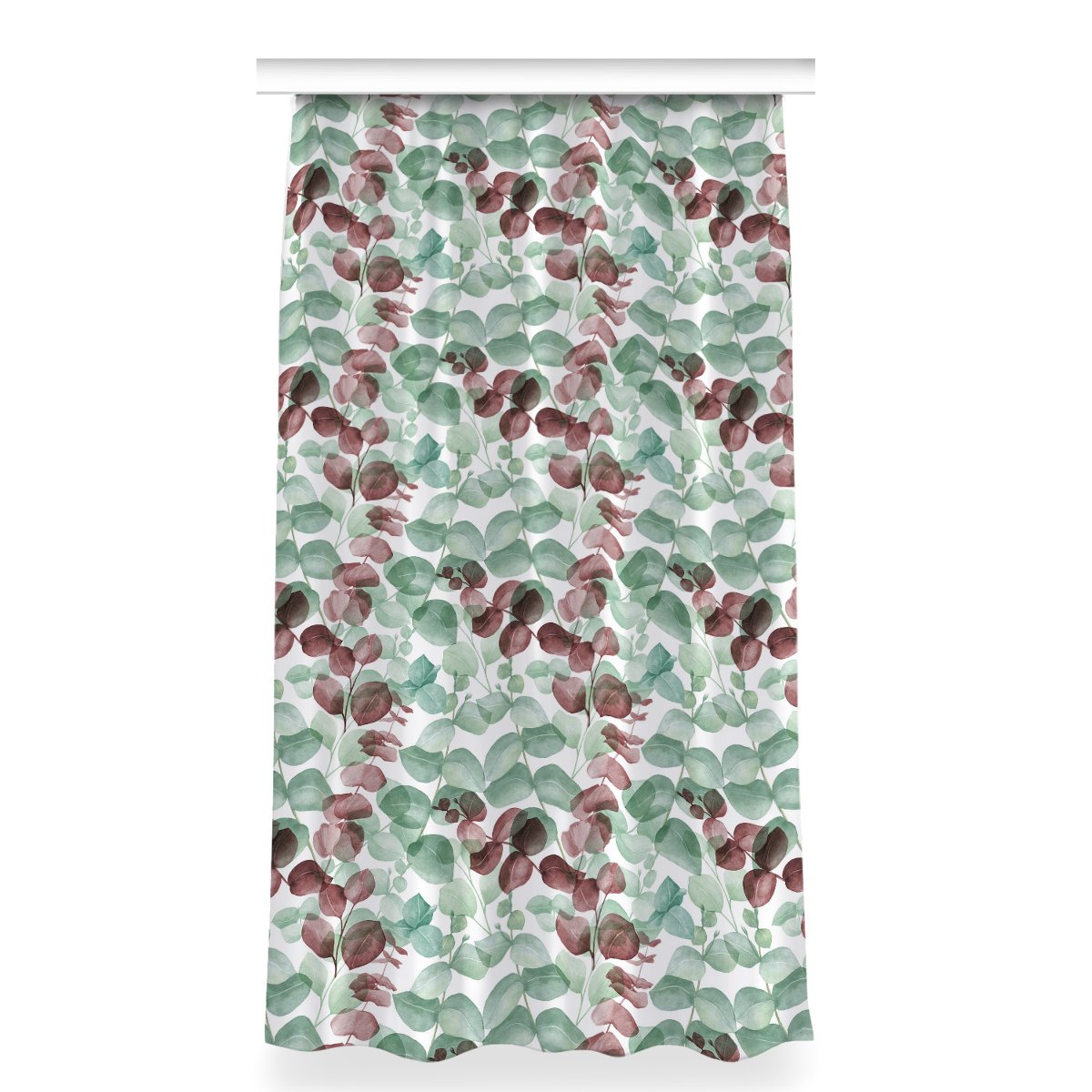 Zasłona klasyczna z grafiką 150x280 Kwiatowy wzór, Fabricsy