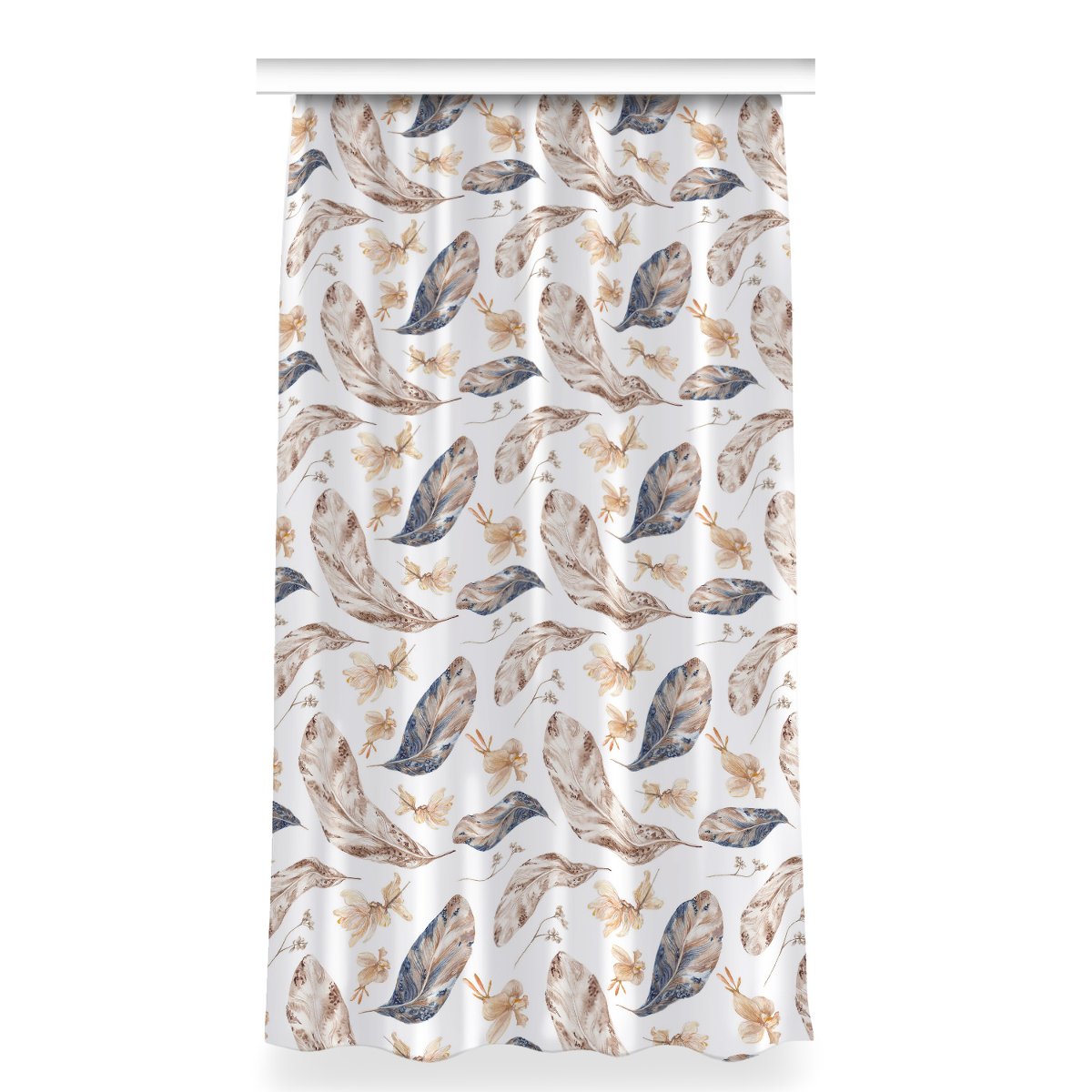 Gotowa zasłona do pokoju 150x280 Spadające liście, Fabricsy