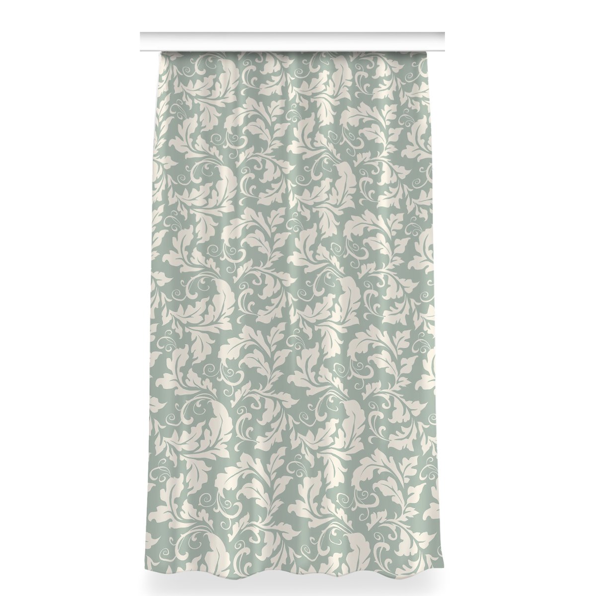 Klasyczna zasłona kolory wzór 150x280 Tapeta retro, Fabricsy
