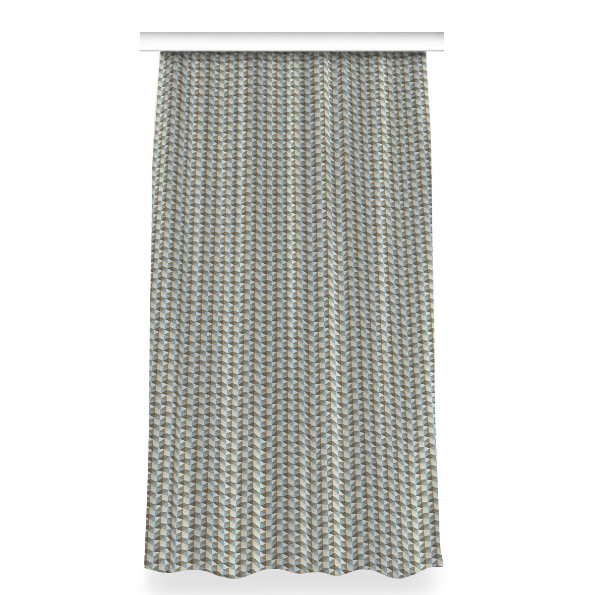 Klasyczna zasłona z nadrukiem 150x280 Retro iluzja, Fabricsy