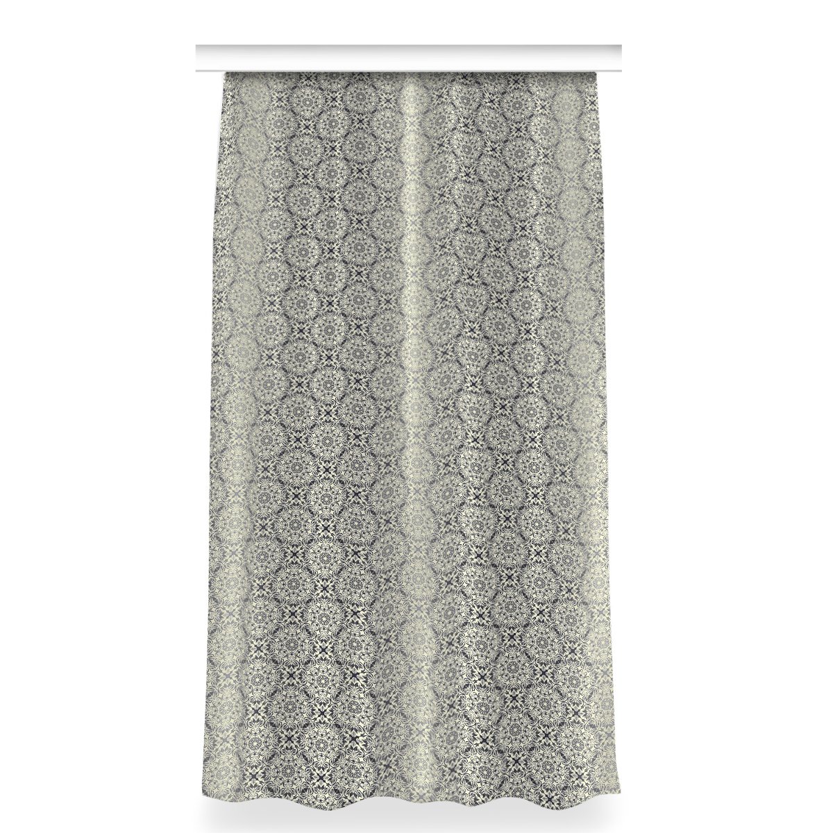 Zasłona z nadrukiem gotowa 150x280 Kwiatowy wzór, Fabricsy