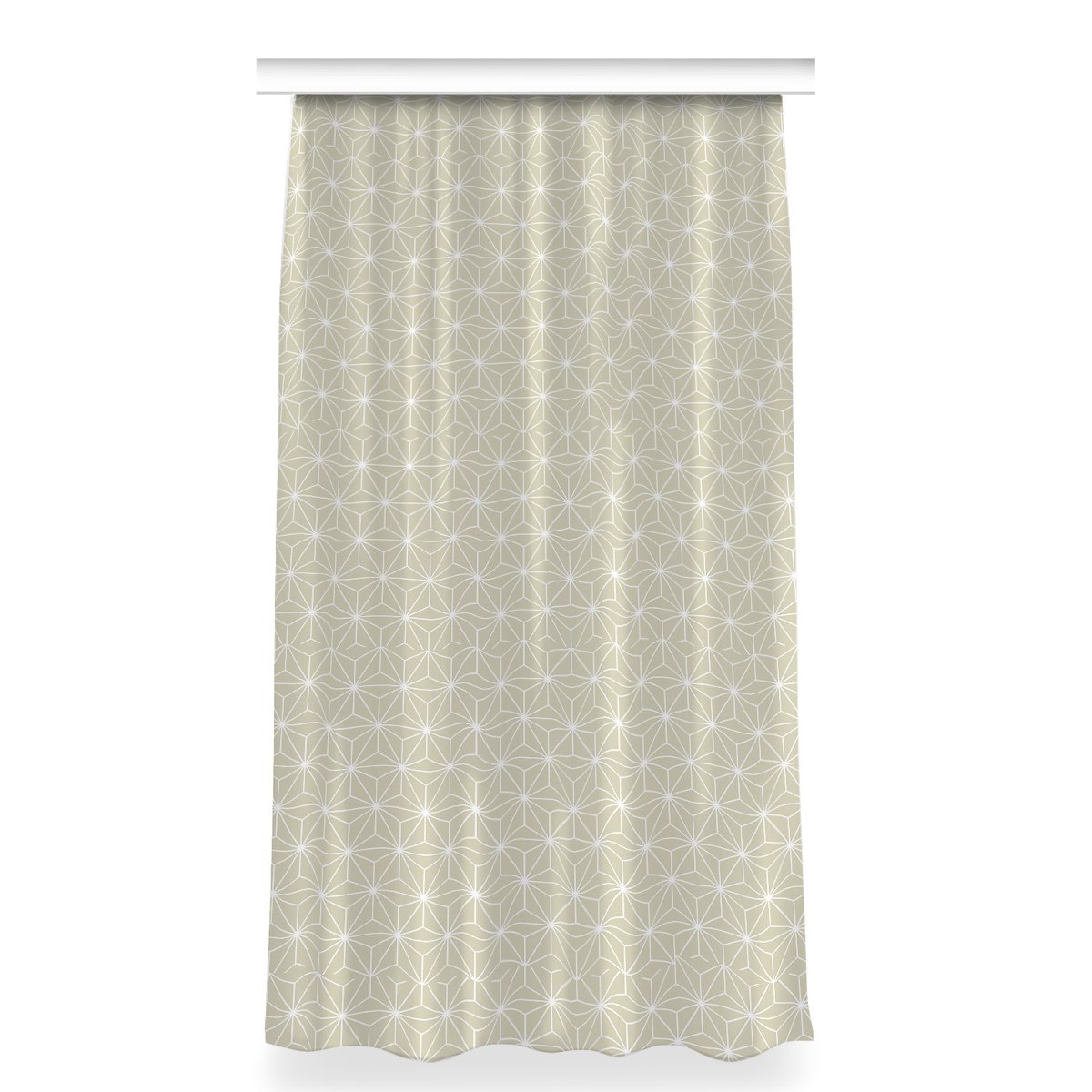 Klasyczna zasłona kolory 150x280 Geometryczny wzór, Fabricsy