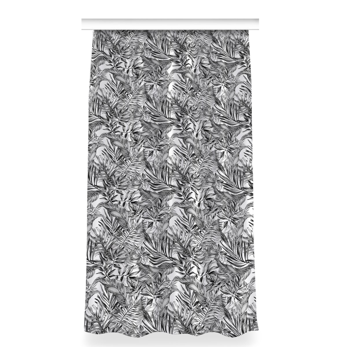 Gotowa zasłona z nadrukiem 150x280 Szkic monstera, Fabricsy