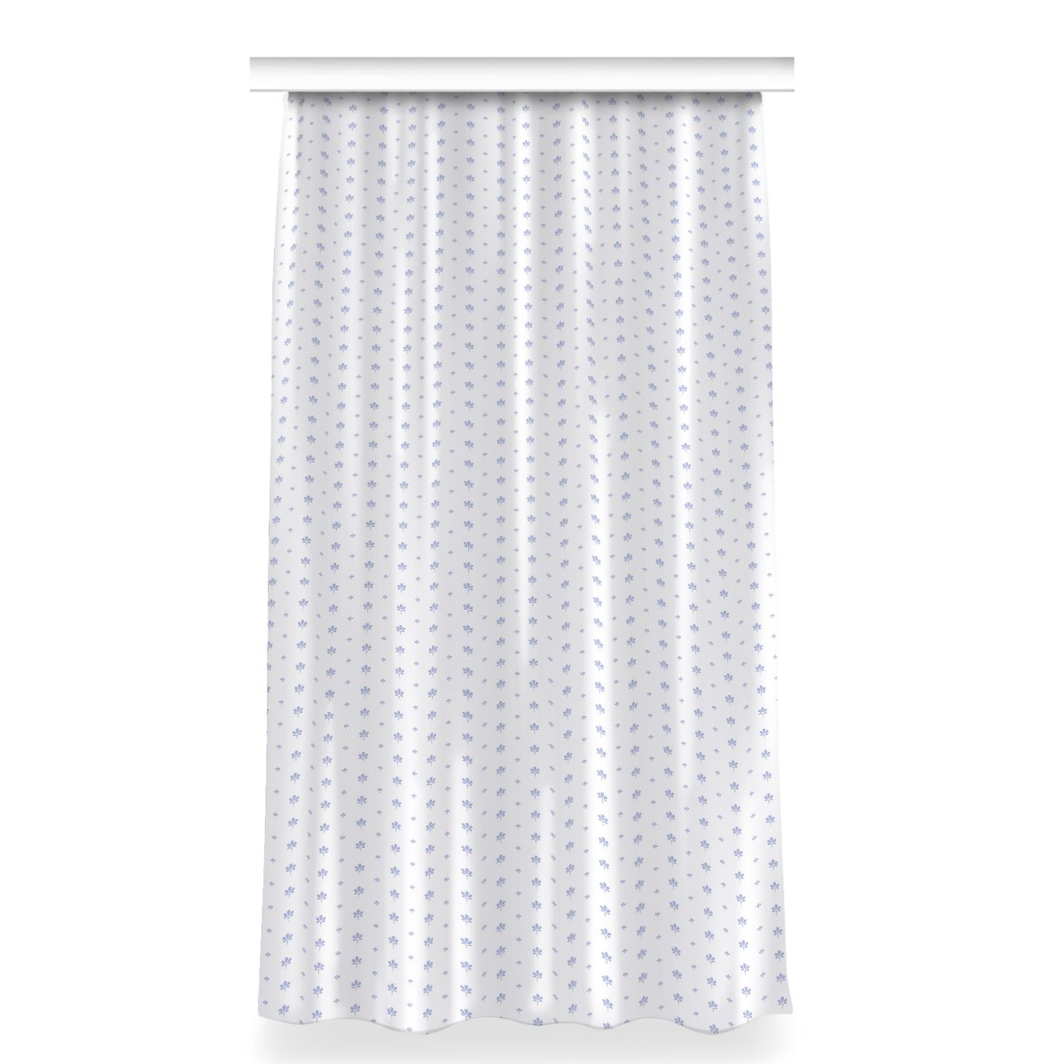 Gotowa zasłona z nadrukiem 150x280 Kwiatowy wzór, Fabricsy