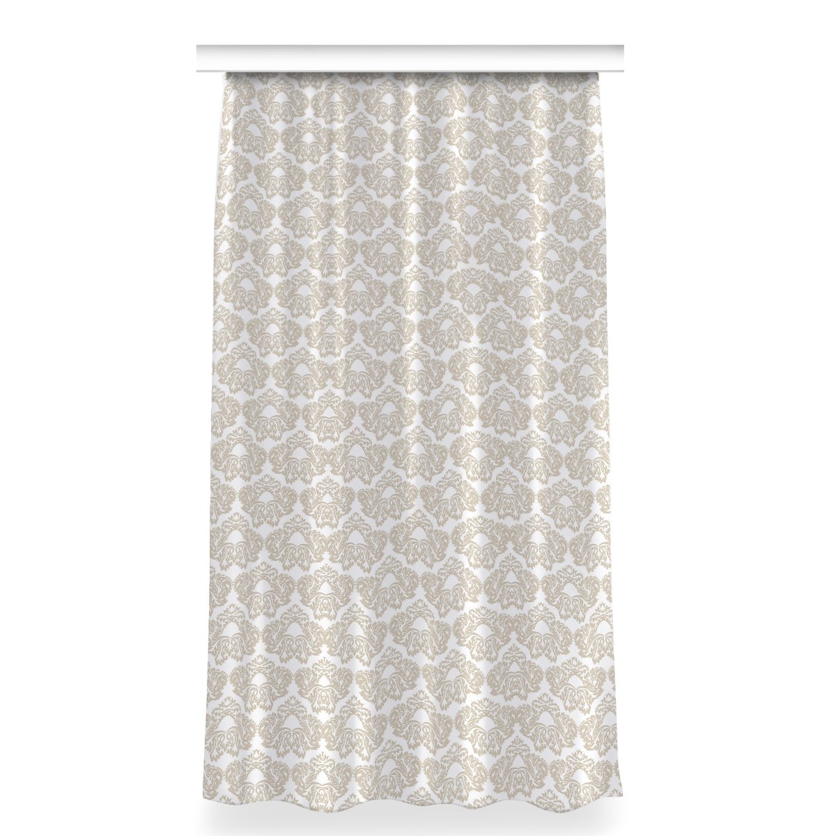 Zasłona z nadrukiem gotowa 150x280 Kwiatowy wzór, Fabricsy