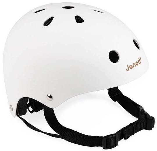 Janod Kask biały 47-54 cm, solution-bc-7260-0