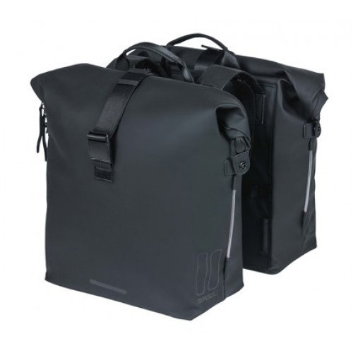 Basil SoHo Double Pannier Bag Nordlicht 41l, night black 2021 Sakwy 18076