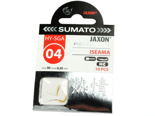 Jaxon Haczyki Sumato Iseama rozm. 4 10 sztuk złote