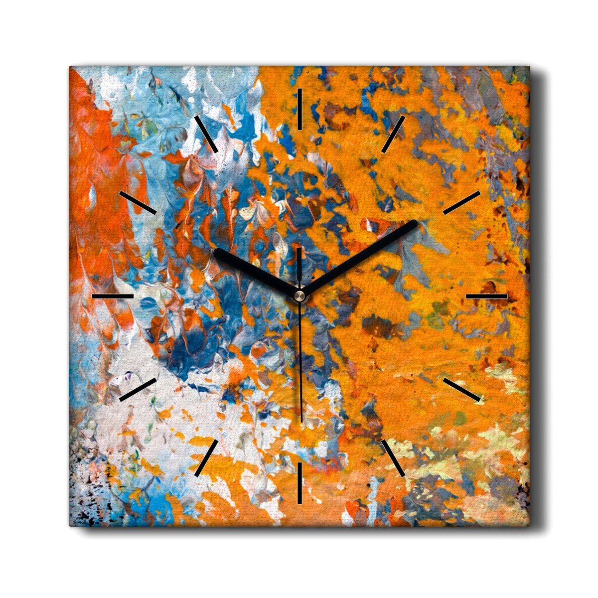 Kuchenny zegar na ścianę cichy Malarstwo  30x30 cm, Coloray