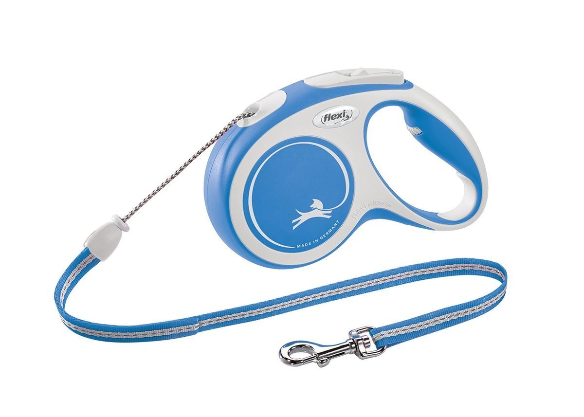 Flexi Smycz New Comfort M linka 5m/ 20kg niebieski