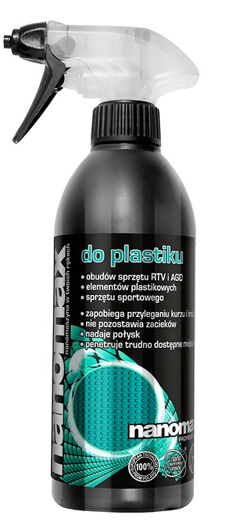 NANOMAX NANOMAX Środek do czyszczenia plastiku RTV I AGD 500ml