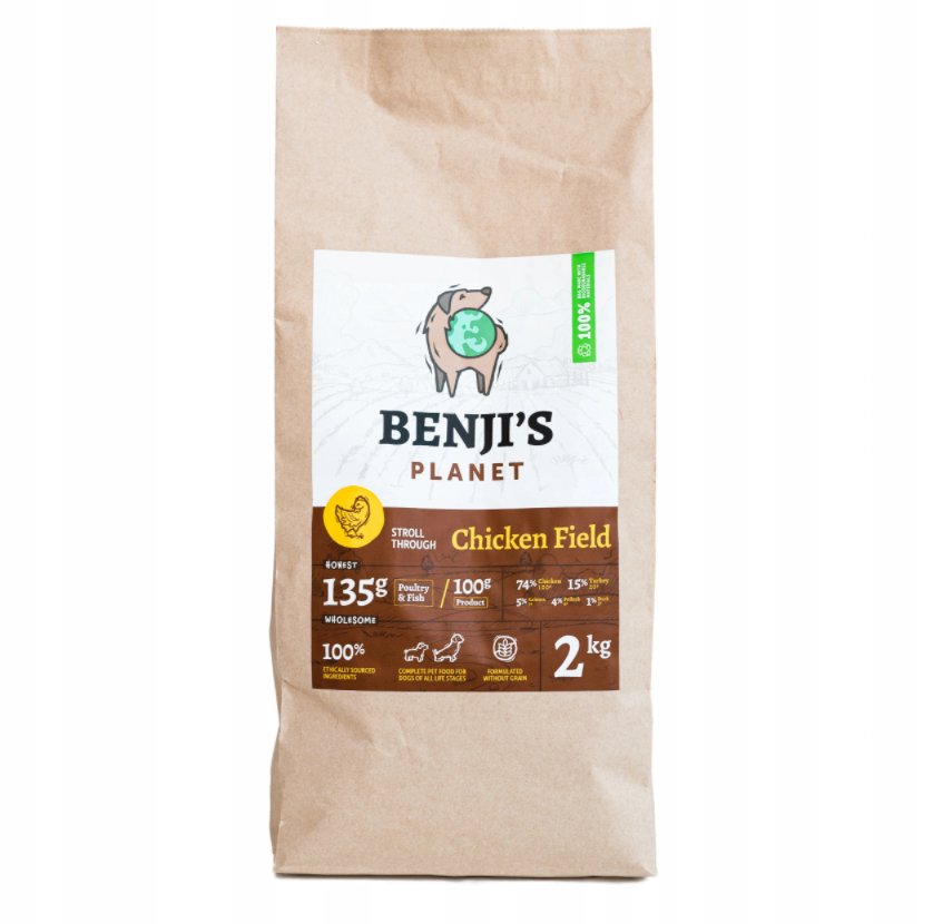 Benji's Chicken Field kurczak i indyk 2kg