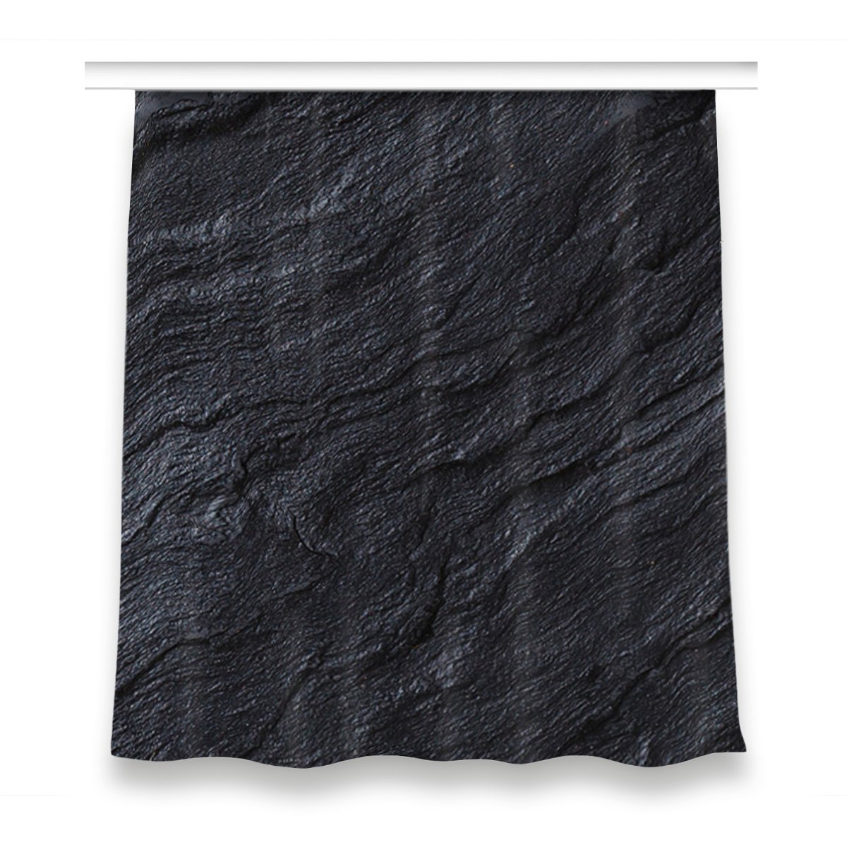 Klasyczna zasłona kolory 150x160 cm Czarny marmur, Fabricsy