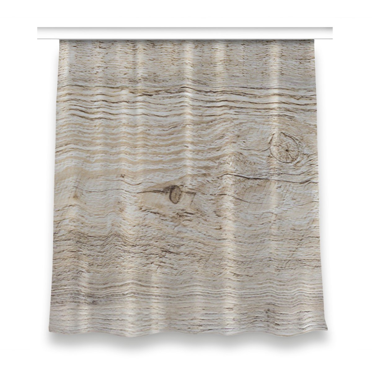 Klasyczna zasłona kolory wzór 150x160 Stare drewno, Fabricsy