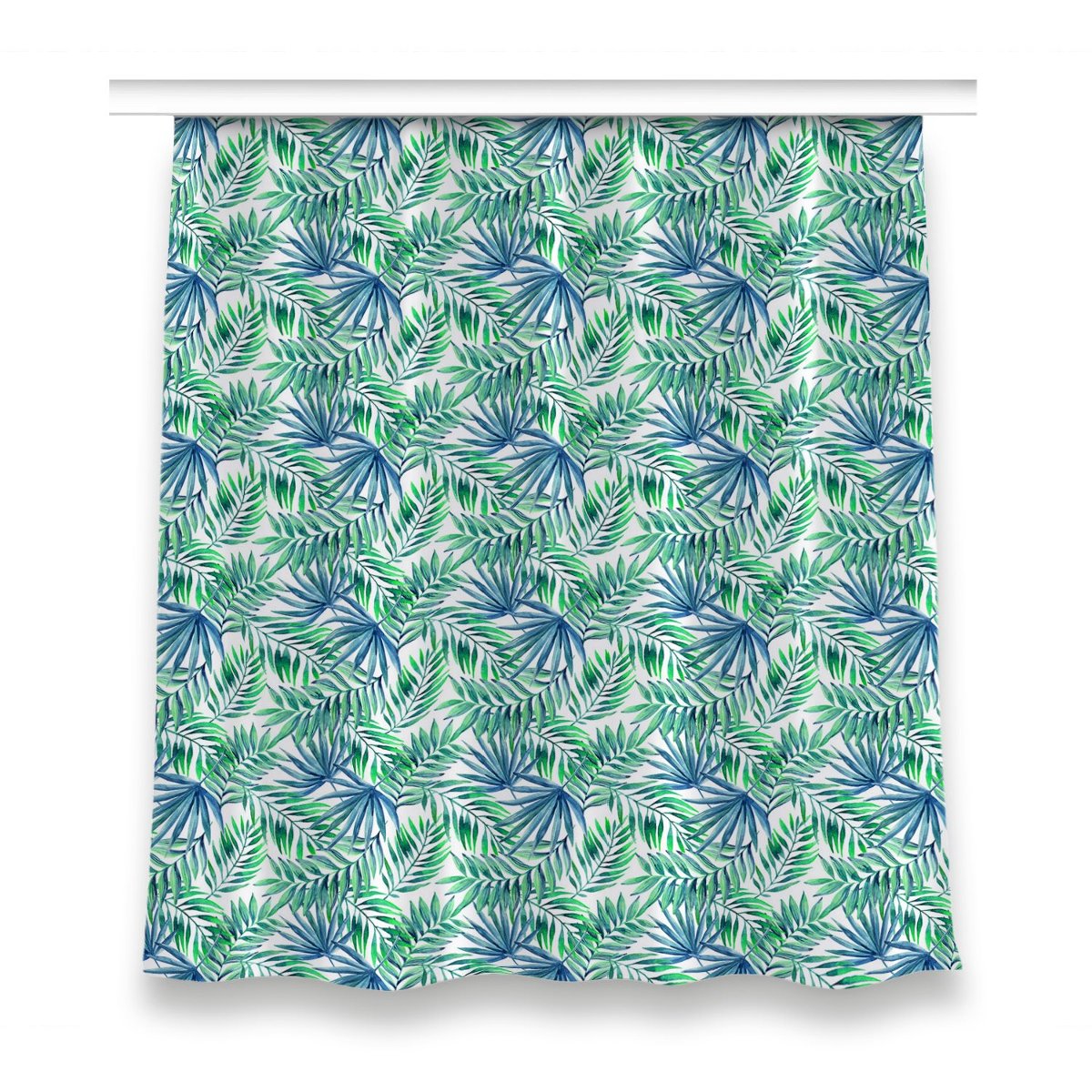 Klasyczna zasłona kolory 150x160 Malowane liście, Fabricsy