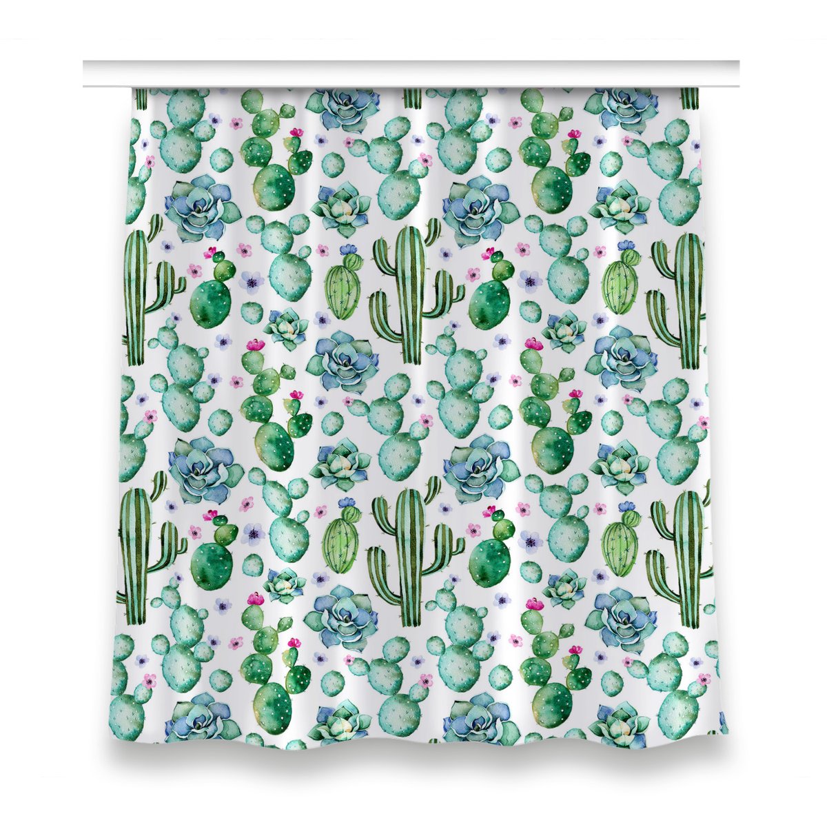 Klasyczna zasłona kolory do pokoju 150x160 Kaktus, Fabricsy