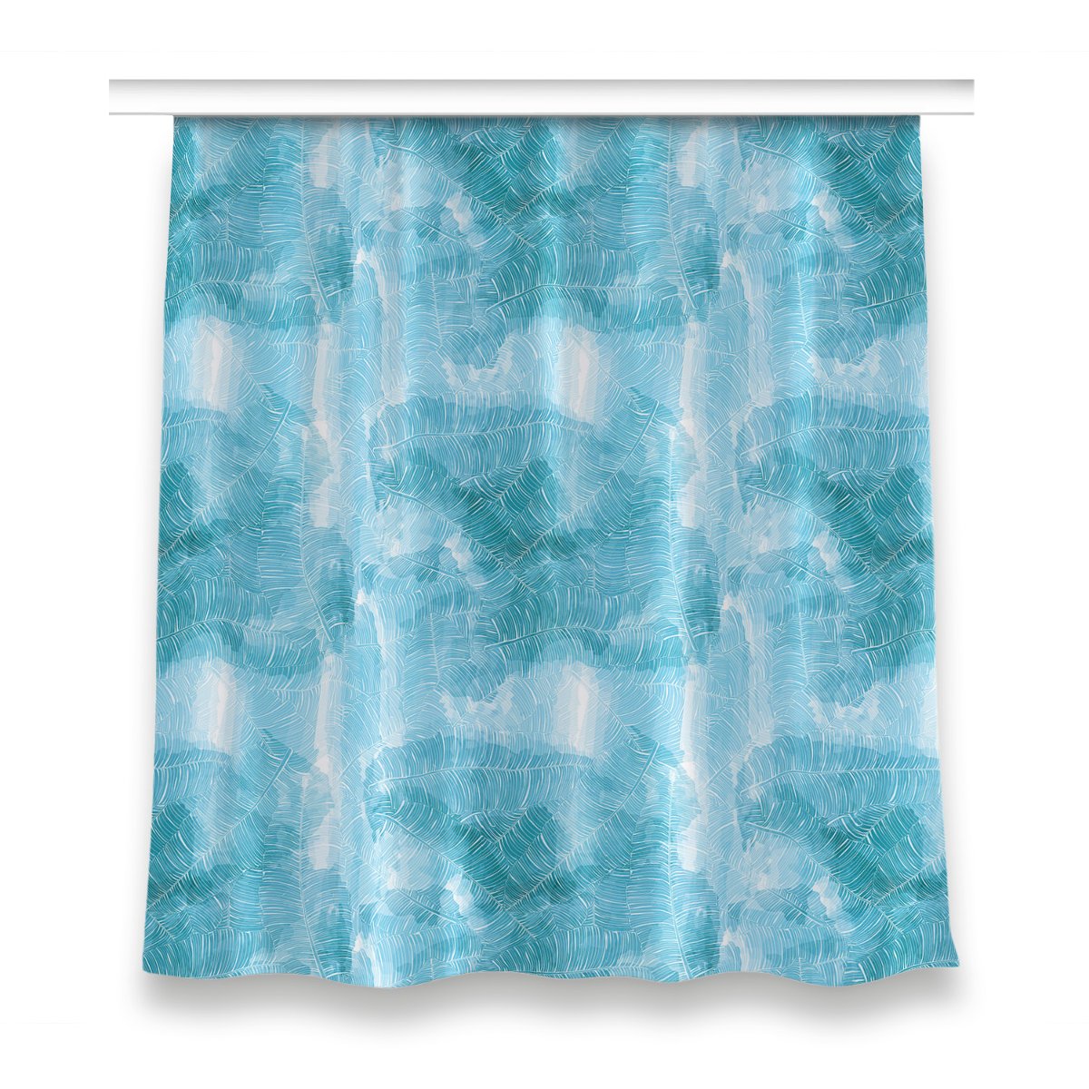 Zasłona z nadrukiem gotowa 150x160 Tropikalny wzór, Fabricsy