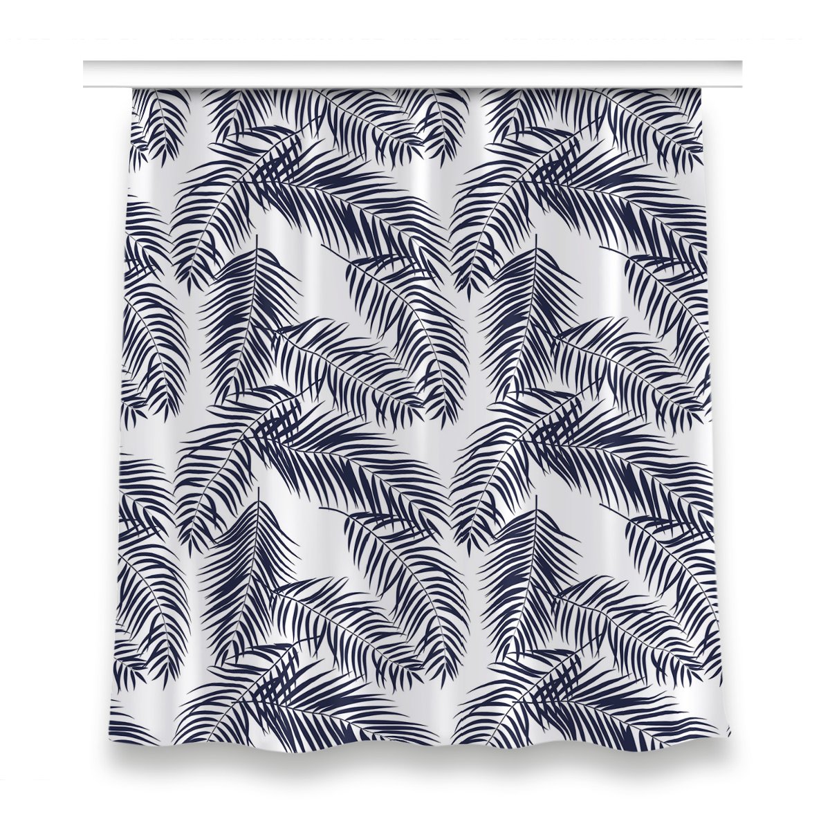 Klasyczna zasłona kolory 150x160 Tropikalna Palma, Fabricsy