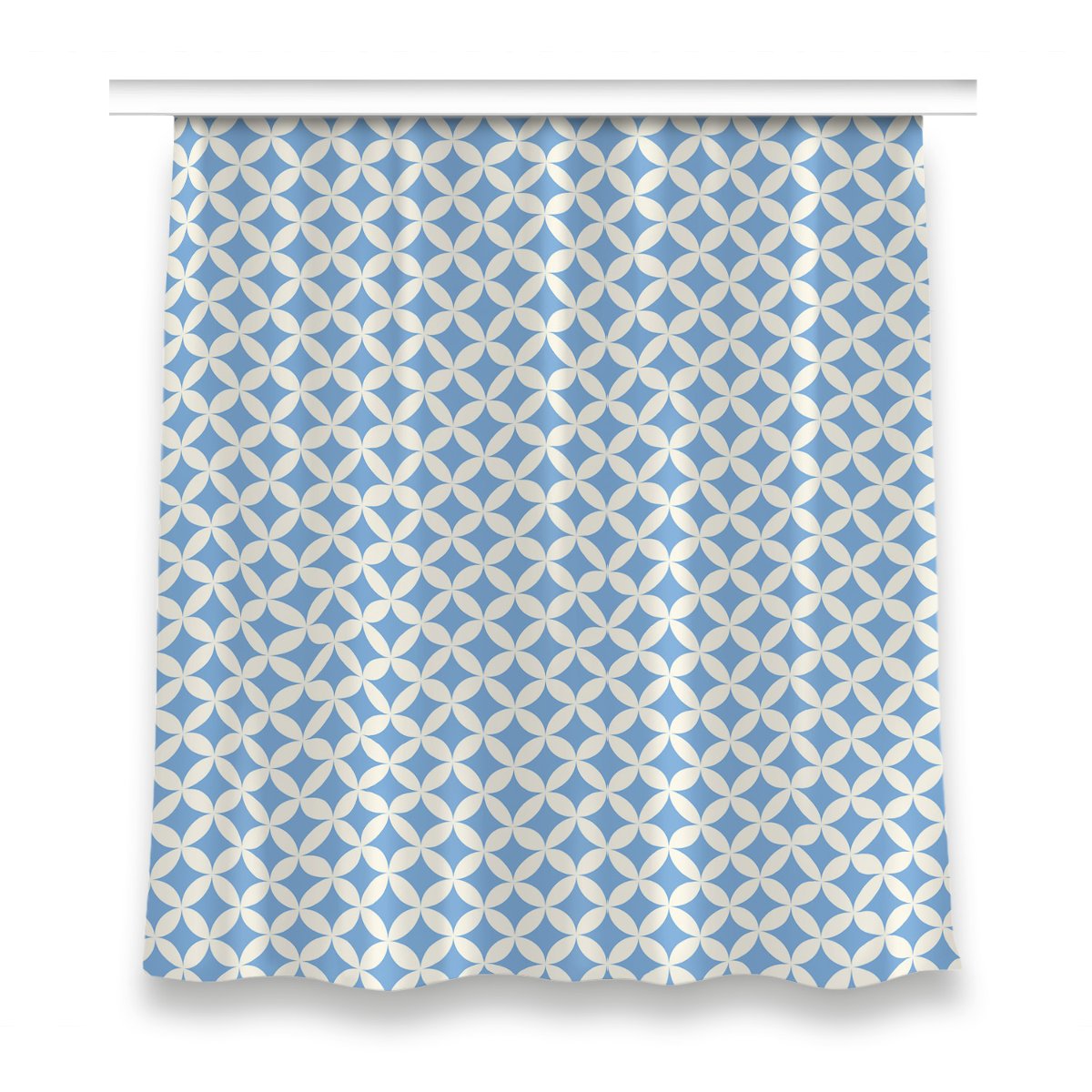 Gotowa zasłona wzór 150x160 cm Marokański kafelek, Fabricsy