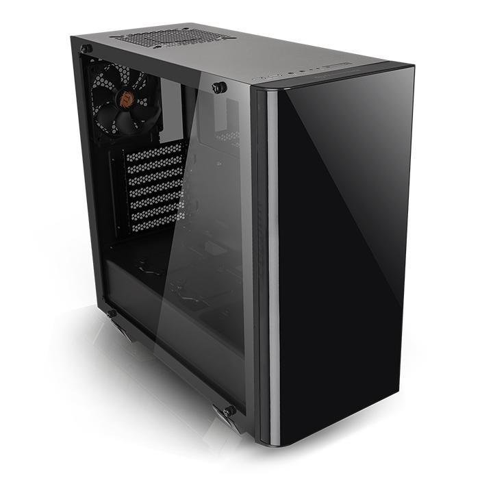 Thermaltake View 21 Tempered Glass czarna (CA-1I3-00M1WN-00)