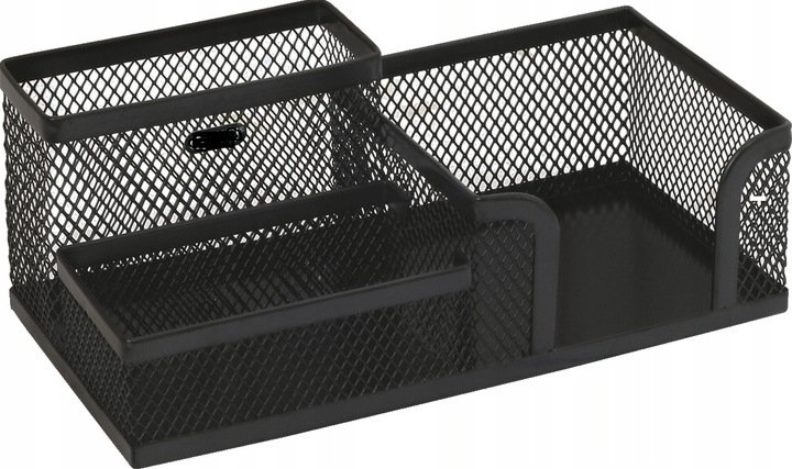 NET Przybornik na biurko siatka czarny Net Z9058