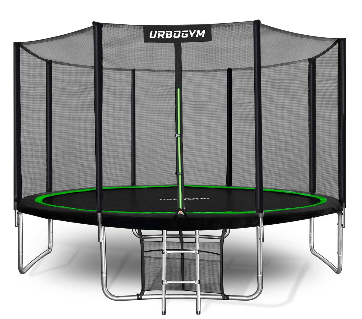 Urbogym, Trampolina z siatką zewnętrzną, 14 FT/435 cm, Classic